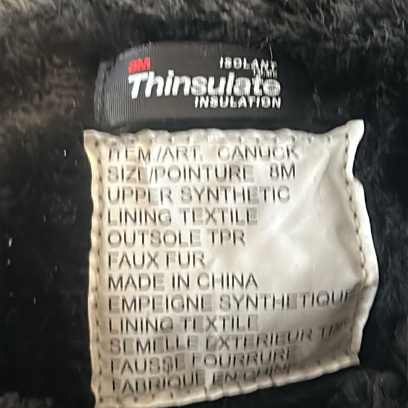 Aquatherm Canuck Winter Tall Boots Waterproof Faux Fur Anti-Slip Women’s Size 8 - Picture 7 of 13